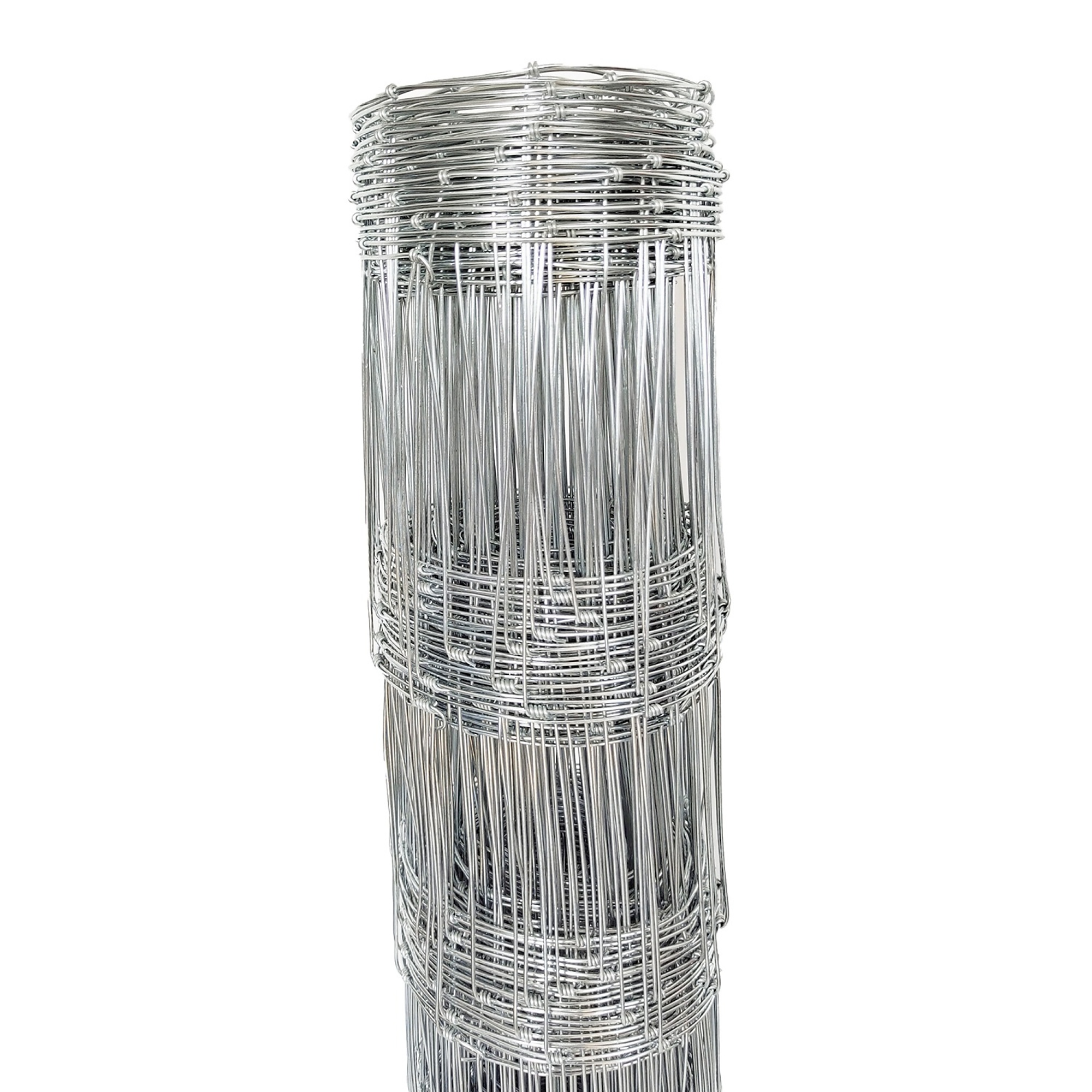48 in. x 328 ft. 14-Gauge Reinforced Hot-Dip Galvanized Poultry Fencing w/ High Corrosion Resistance, Expertly Woven